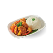 Ready-to-eat Nasi Ayam Masak Merah | RTE Masak Merah Chicken Rice (350gram)