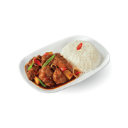 Ready-to-eat Nasi Ayam Kicap | RTE Soy Sauce Chicken Rice (350gram)
