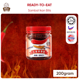 Sambal Ikan Bilis | Anchovy Sambal (200gram)