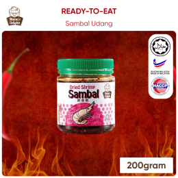 Sambal Udang | Dried Shrimp Sambal (200gram)
